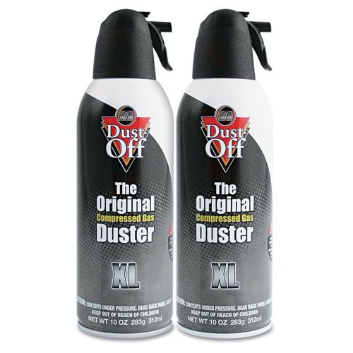 Dust-Off Disposable Compressed Gas Duster, 10 oz Cans, 2 Pack Dust-Off Disposable Compressed Gas Duster, 10 oz Cans, 2 Pack