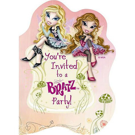 Bratz Fashion Pixiez Invitations 8ct