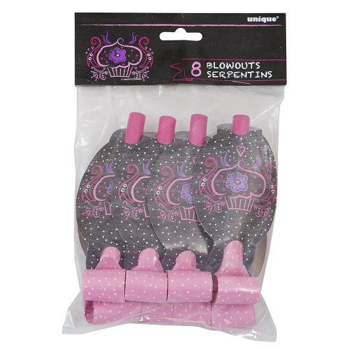Birthday Sweets Party Blowers, 8ct Birthday Sweets Party Blowers, 8ct