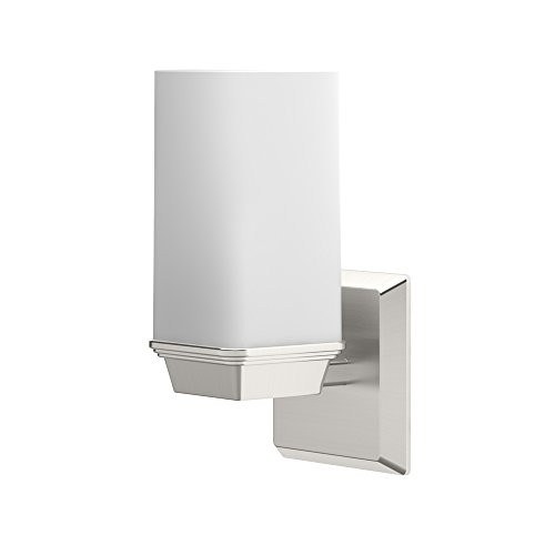 Gatco 1671 Elevate Single Sconce, Satin Nickel
