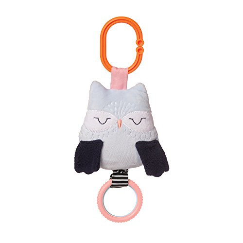 Manhattan Toy Camp Acorn Owl Baby Travel Toy