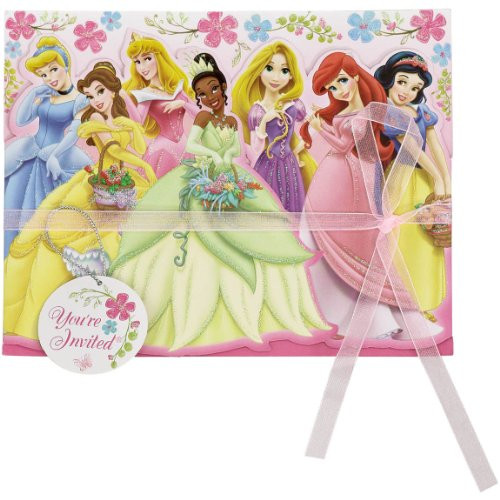 8-Count Disney Princess Invite