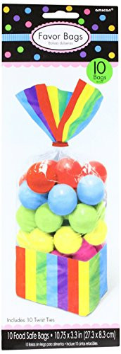 Amscan 377554.9 Party Supplies, 10 3/4" x 3 3/8", Multicolor