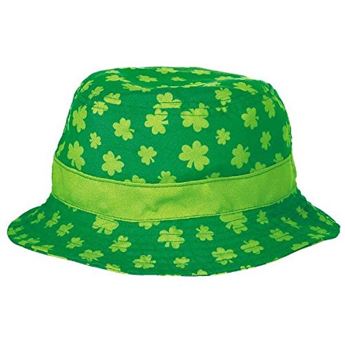 Amscan St. Patrick's Day Green Fabric Bucket Hat | Party Accessory