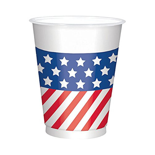 Patriotic Party Cups, 16 oz., 25 Ct.