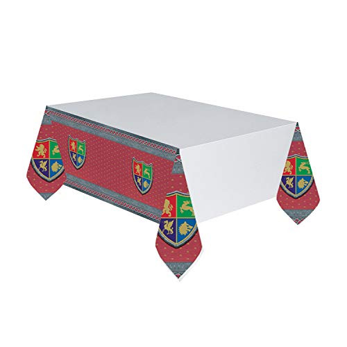 Amscan International Amscan 572108 Printed Plastic Tablecover 1 Each Medieval