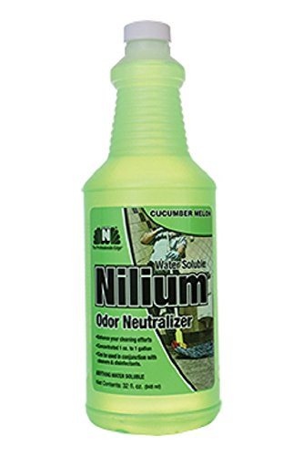 Nilodor 32 WSCM Nilium Odor Neutralizer, Cucumber Melon, 1 quart, 32 fl oz., 10' Height, 3.25' Width