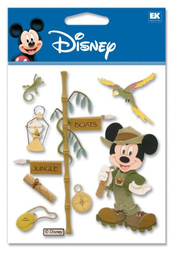 Disney Jungle Mickey Dimensional Sticker