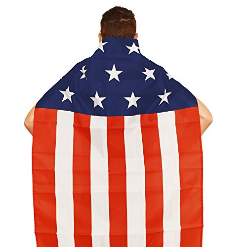Aguila American Flag Cape