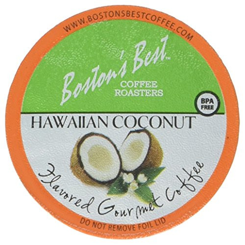 Boston's Best Single Serve K-Cup Coffee, Hawaiian Coconut, 42 Count