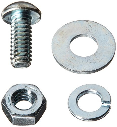 Dorman 785-154 License Plate Fasteners - 1/4-20 x 5/8 In., Pack of 4