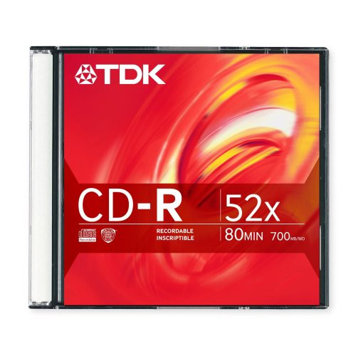 TDK CDR 52x 700MB 80min (1-Pack)