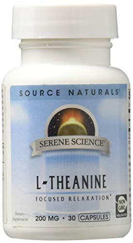 Source Naturals Serene Science L-Theanine 200mg, 30 Capsules