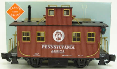 Aristo-Craft G Scale 1:29 Bobber Caboose, PRR