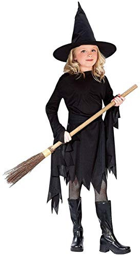 Fun World Little Girl's Lg Child Witchy Witch Cstm Childrens Costume, Multi, Large