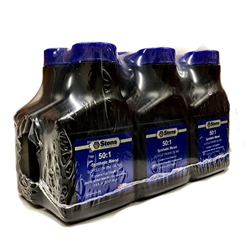 Stens Synthetic Blend 2.6oz 50:1 2-Cycle Engine Oil Mix 6 Pack Stens Synthetic Blend 2.6oz 50:1 2-Cycle Engine Oil Mix 6 Pack