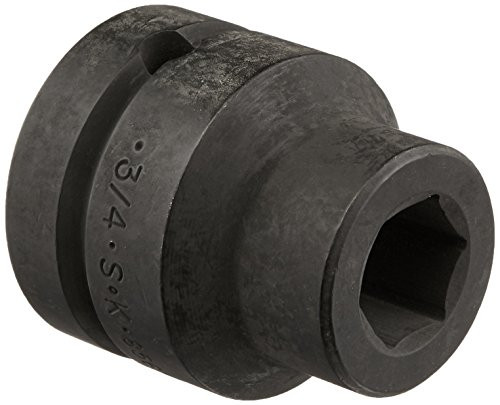 SK Hand Tool 85624 1-Inch Drive Standard Impact Socket, 3/4-Inch