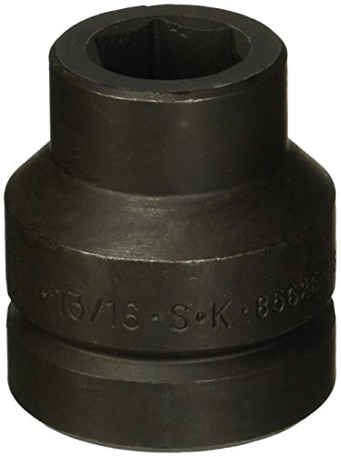 SK Hand Tool 85626 1-Inch Drive Standard Impact Socket, 13/16-Inch