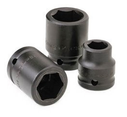 SK Hand Tool 85700 1-Inch Drive Standard Impact Socket, 3-3/8-Inch