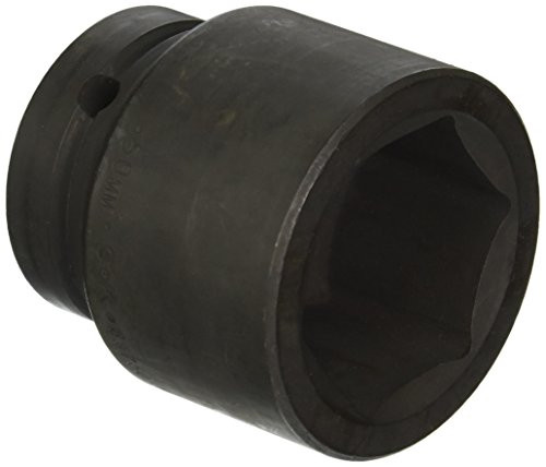 SK Hand Tool 85750 1-Inch Drive Standard Impact Socket, 50mm