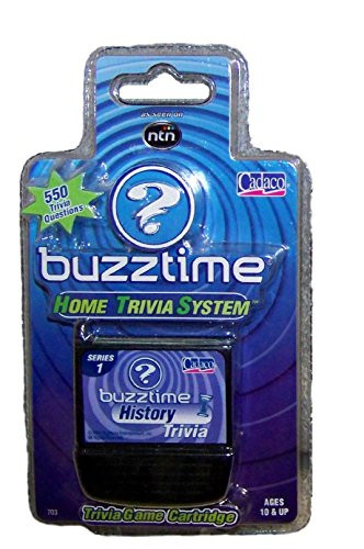 Buzztime History Trivia Cartridge
