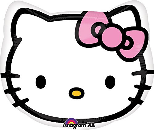 18 Hello Kitty Head Foil Balloon by Anagram International