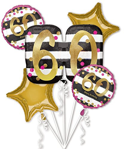 ANAGRAM INTERNATIONAL 3717501 Foil Balloon Bouquet, Various, Multi