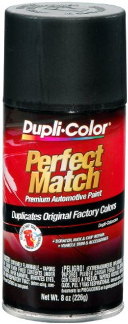 Dupli-Color EBUN01047 Universal Flat Black Perfect Match Automotive Paint - 8 oz. Aerosol Dupli-Color EBUN01047 Universal Flat Black Perfect Match Automotive Paint - 8 oz. Aerosol