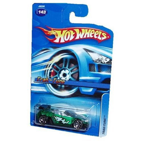 Hot Wheels 2006 : Green Trak-Tune: collector #143 1:64 Scale