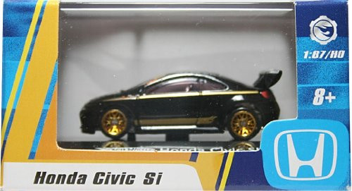 1:87 / HO SCALE HONDA CIVIC SI (BLACK) Hot Wheels Vehicle & Acrylic Display Case 1:87 / HO SCALE HONDA CIVIC SI (BLACK) Hot Wheels Vehicle & Acrylic Display Case