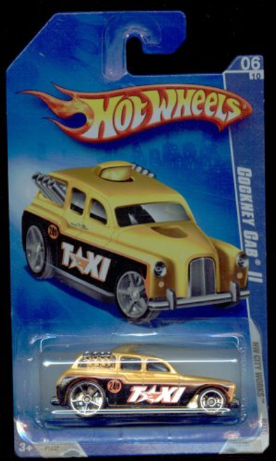 Hot Wheels 2009-06/10 Cockney CAB II 112/190 Hw City Works 1:64 Scale Hot Wheels 2009-06/10 Cockney CAB II 112/190 Hw City Works 1:64 Scale