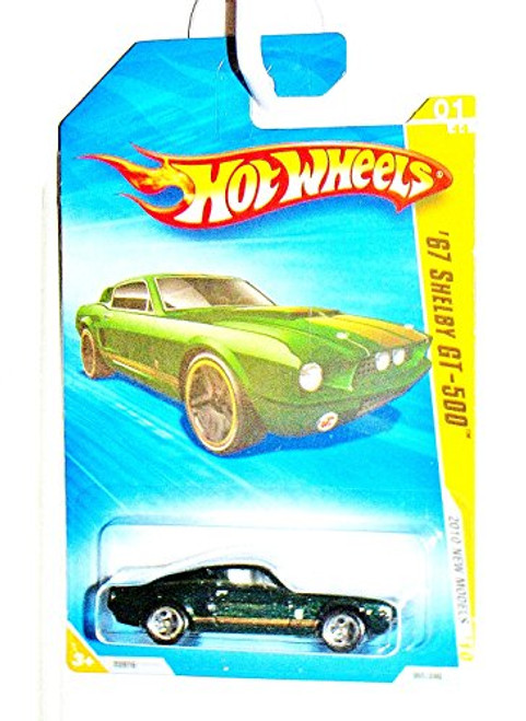 Hot Wheels '67 Shelby GT-500 #01/44, 2010 New Models. 1:64 Scale. Hot Wheels '67 Shelby GT-500 #01/44, 2010 New Models. 1:64 Scale.