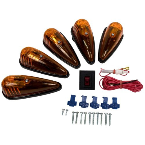 Blazer C472CAK 5 pc Amber Tear Drop Marker Light kit - 1-Each