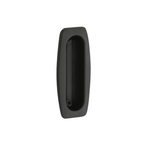 Baldwin 0458.102 Sliding Door Flush Pull, Oil Rubbed Bronze