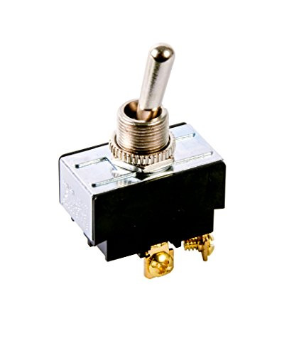 Gardner Bender GSW-14 Electrical Toggle Switch, DPST, ON-OFF,  2 A/125V AC,  Screw Terminal