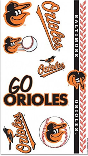 WinCraft MLB Baltimore Orioles 14743013 Tattoos