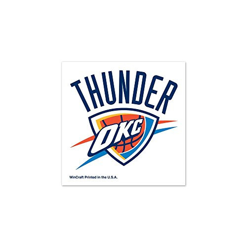 WinCraft NBA Oklahoma City Thunder Tattoo (4 Pack), Black