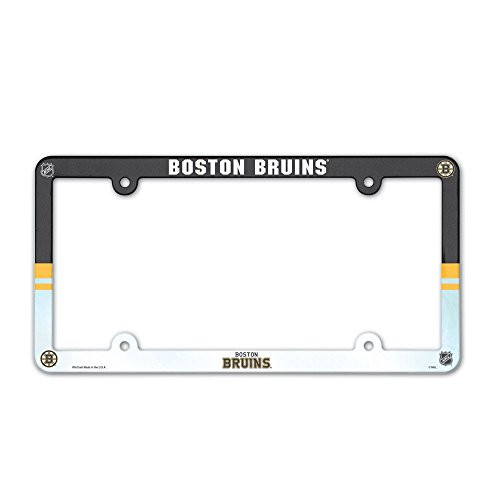 WinCraft NHL Boston Bruins Full Color License Plate Frame, Team Color, One Size