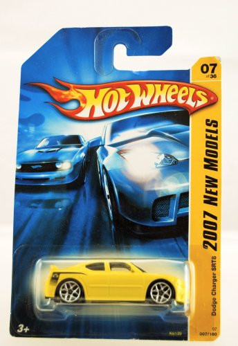 Hot Wheels 2007 New Models Dodge Charger SRT8 7/36, Yellow