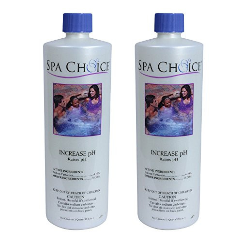 SpaChoice 472-3-4011-02 Spa Chemical to Increase pH Level, 1-Quart, 2-Pack