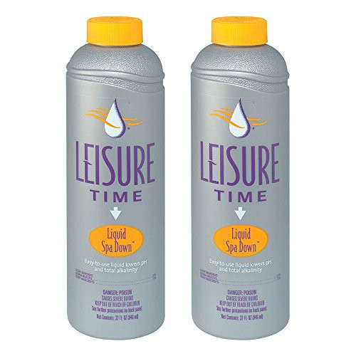 LEISURE TIME ZIQ-02 Liquid Spa Down for Spas and Hot Tubs (2 Pack), 1 Quart