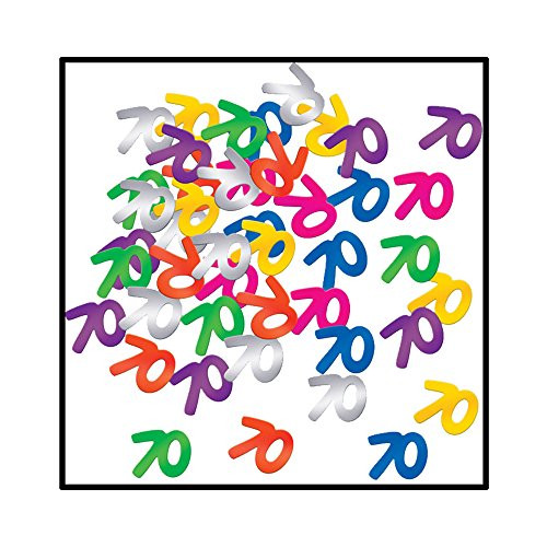 Fanci-Fetti 70 Silhouettes (multi-color) Party Accessory  (1 count) (.5 Oz/Pkg)