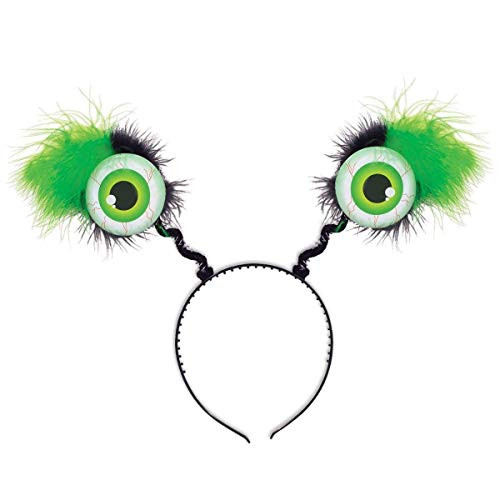 Eyeball Boppers (Green) Party Accessory (1 Count) (1/pkg) Pkg/3