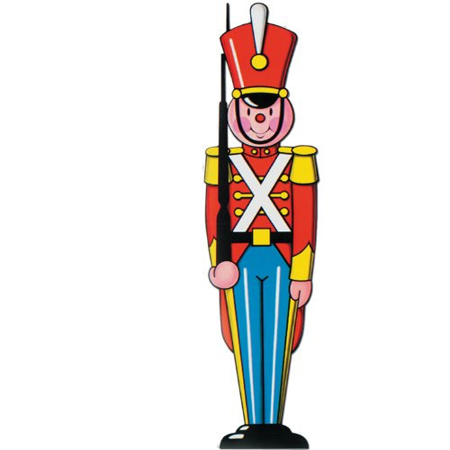 Toy Soldier Cutout Party Accessory (1 count) (1/Pkg)
