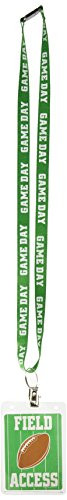 Game Day Football Party Pass Party Accessory (1 count) (1/Pkg)