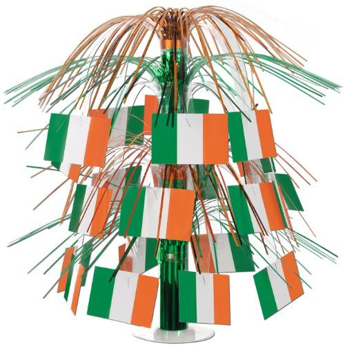 Irish Flag Cascade Centerpiece Party Accessory (1 count) (1/Pkg)