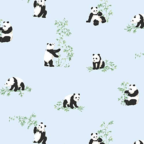 RoomMates Panda Peel and Stick Wallpaper