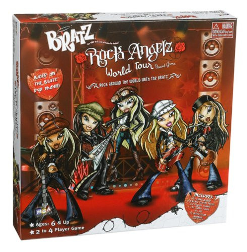 Bratz Rock Angelz World Tour Board Game