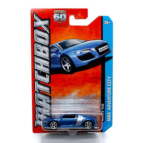 AUDI R8 * MBX ADVENTURE CITY * 60th Anniversary Matchbox 2013 Basic Die-Cast Vehicle (#63 of 120)
