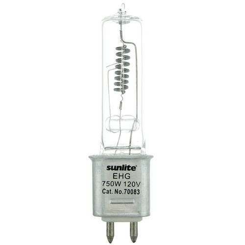 Sunlite EHG 750W/T5/120V/CL/G9.5 750-watt 120-volt Bi-Pin Based Stage and Studio T5 Bulb, Clear